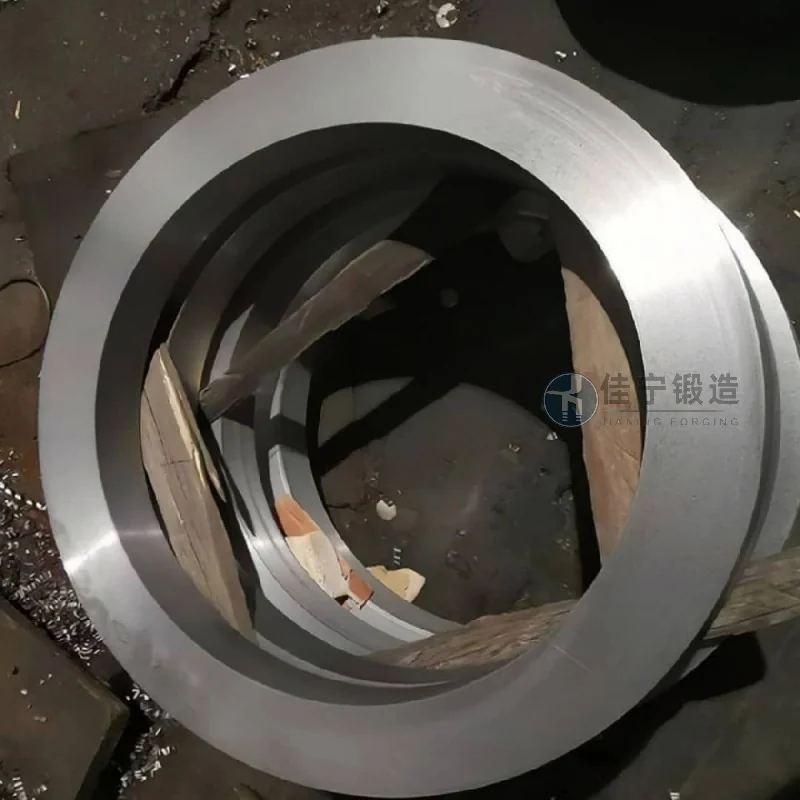 河北保定精密重工厂薄壁轴承环锻件案例